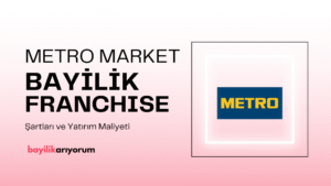 Metro Market Bayilik Franchise Ücreti Şartları ve Yatırım Maliyeti 