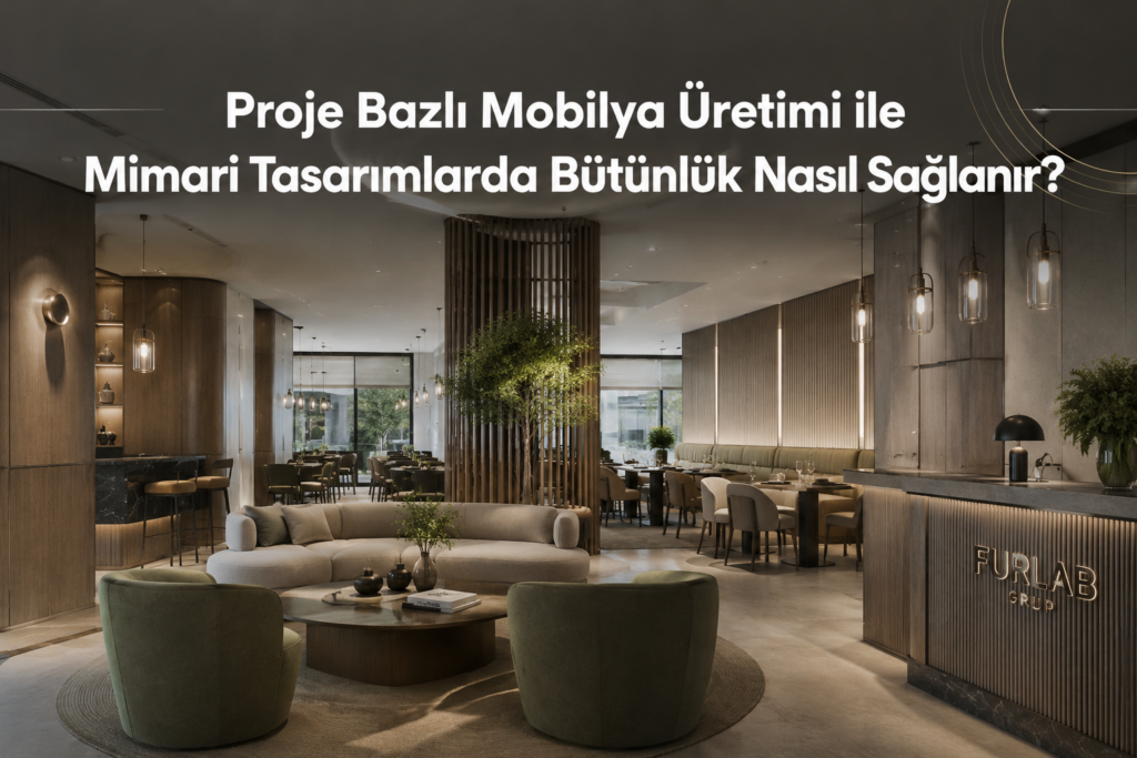 Proje Bazlı Mobilya Üretimi ile Mimari Tasarımlarda Bütünlük Nasıl Sağlanır?